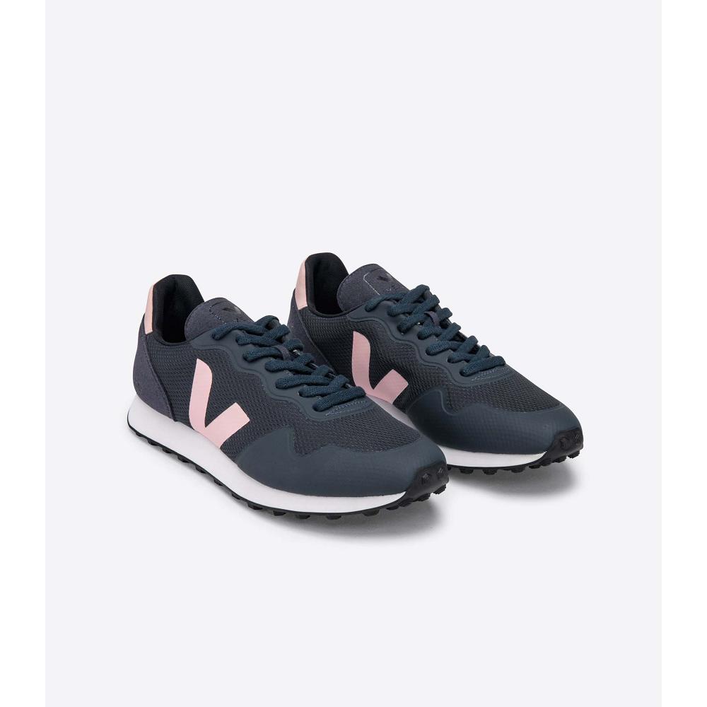 Veja SDU RT ALVEOMESH Women's Running Shoes Navy | NZ 436LIS